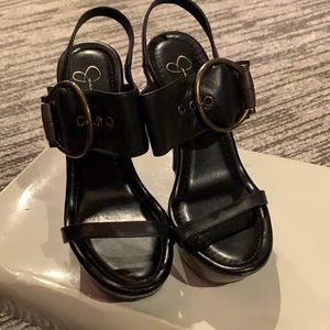 Jessica Simpson platform heels
